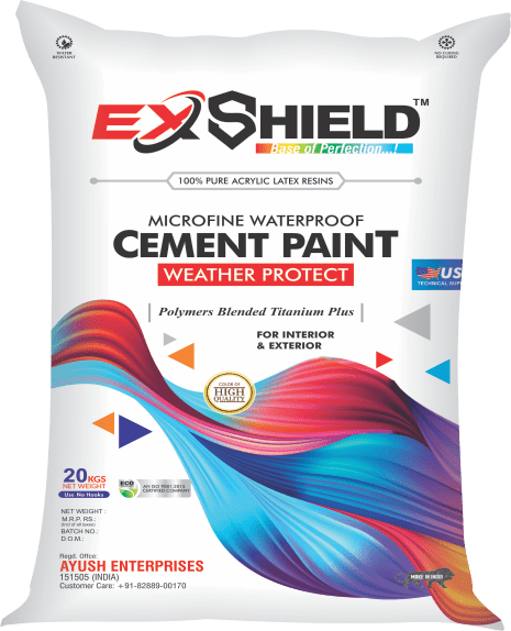 microfine waterproof cement paint weather protect