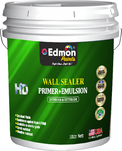 wall sealer primer+emulsion interior &exterior