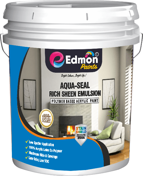 aqua-seal rich sheen emulsion polymer based acrylic paint