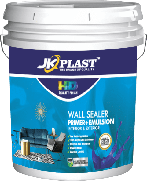 wall sealer primer + emulsion interior & exterior