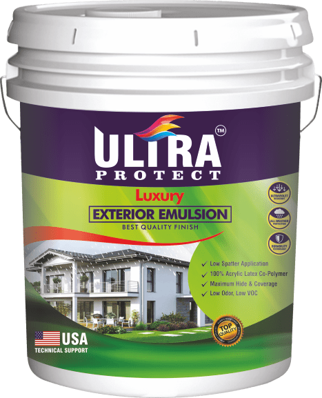 luxery exterior emulsion best quality finish